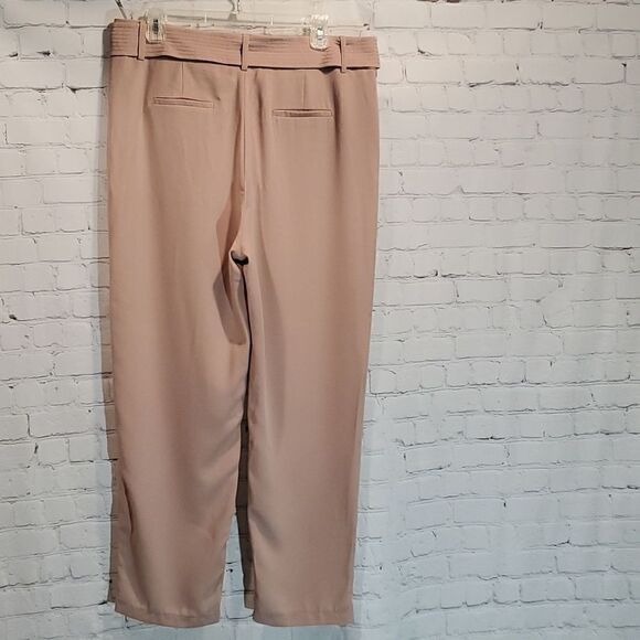 Fashion Nova rose colored Know what I deserve pants NWT - Picture 4 of 9